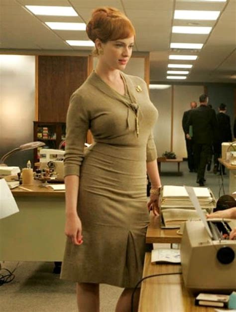 CHRISTINA HENDRICKS as Joan Holloway in Mad Men – HawtCelebs