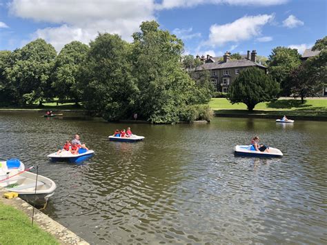 Boating Lake in the Pavilion Gardens