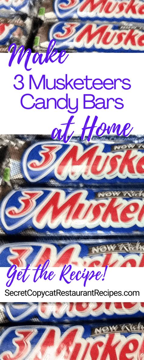 3 Musketeers Candy Bar Copycat Recipe