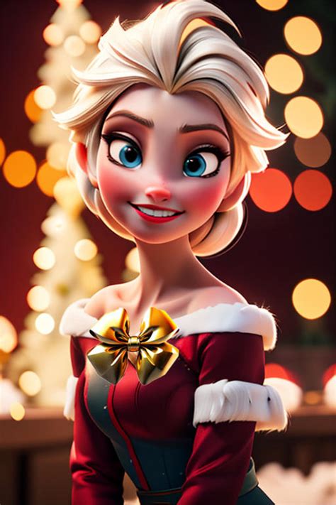 Elsa Christmas by RafAI33 on DeviantArt