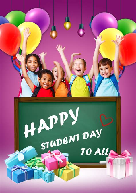 student day | Students day, Happy students, Student