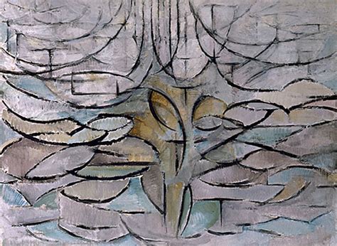 Blossoming Apple Tree | Mondrian | Painting Reproduction 16538 | TOPofART