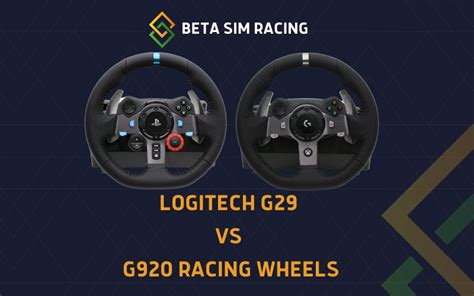 Logitech G29 Vs G920 Racing Wheels Comparison August 2024