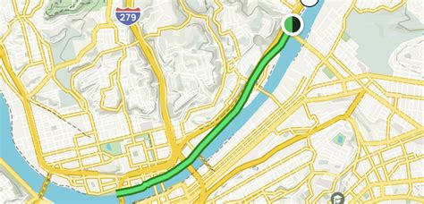 Allegheny And Monongahela River Map