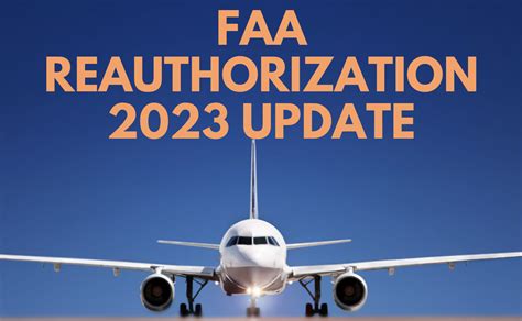 FAA Reauthorization 2023 Update - Association of Flight Attendants-CWA