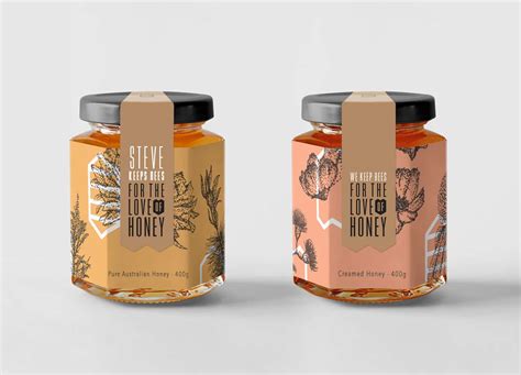 Honey packaging design project, For the Love of Honey — Flux Visual ...