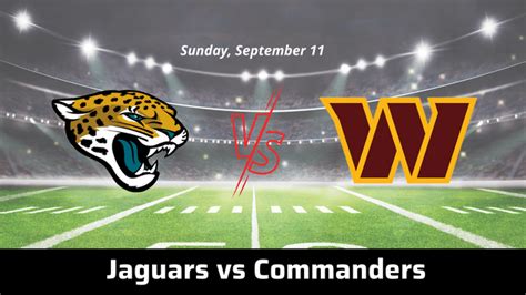 Jaguars vs Commanders Live Stream: Time, TV, Odds, Preview