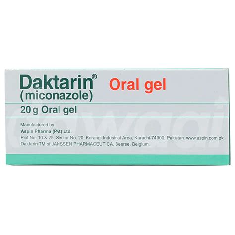 Daktarin 2% Gel— Dawaai - Uses, Side Effect, Price In Pakistan