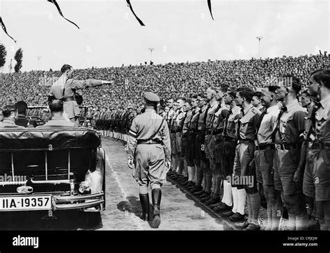 Adolf Hitler at the Nuremberg Rally, 1935 Stock Photo - Alamy