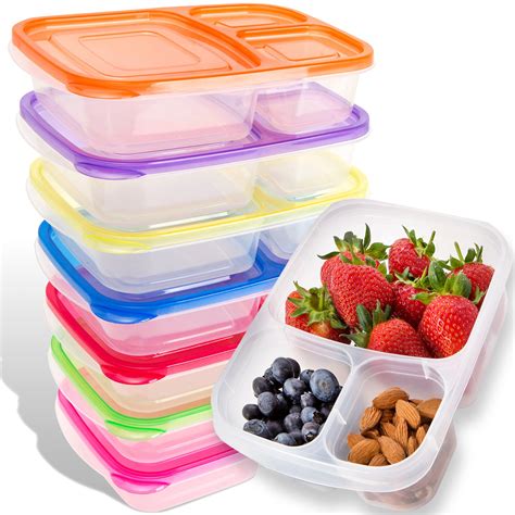 Buy LUCENTEE Snack Containers Kids Lunch Containers for Kids Bento Lunch Boxes Lunch Containers ...