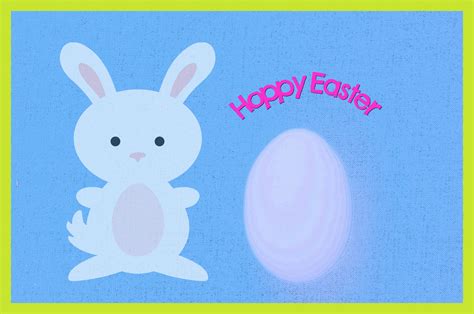 Easter Bunny Greeting Card Free Stock Photo - Public Domain Pictures