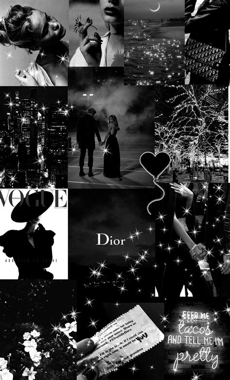 14 Black Collage Wallpapers : Luxury Life Black Collage Image 1 - Fab Mood | Wedding Color ...
