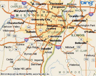 Lakeshire, Missouri Area Map & More