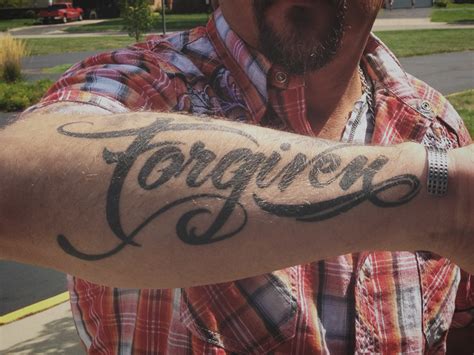 Forgiven Tattoo by Seth Sampson on Dribbble