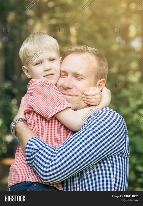 Father Son Hugging Image & Photo (Free Trial) | Bigstock