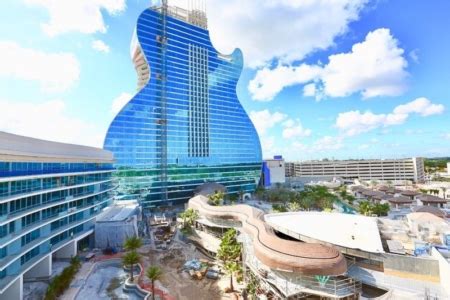 Seminole Hard Rock's Guitar Hotel in Hollywood, Florida Open for Tourists