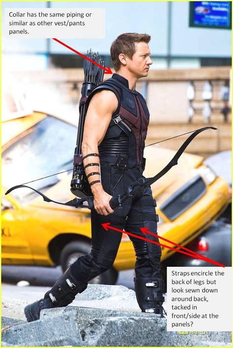 The Definitive Hawkeye "Avengers" Costume Thread | Jeremy renner, Jeremy renner avengers ...