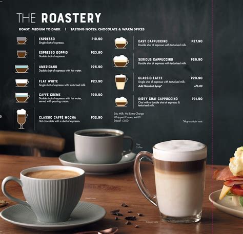 Mugg & Bean Menu - Classified Adz