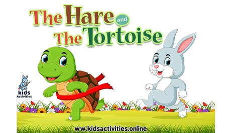 Moral Story: The Hare and the Tortoise ⋆ Kids Activities