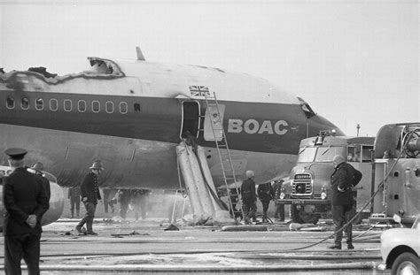 Pictures from the crash landing of BOAC Flight 712 - Surrey Live