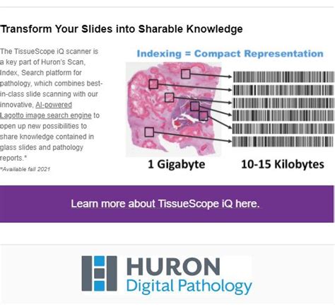 Huron Receives Two Regulatory Approvals for TissueScope iQ | Tissuepathology.com