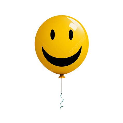 World Smile Day Balloon Smiley Face, Helium Balloon, Cartoon, Expression PNG Transparent Image ...