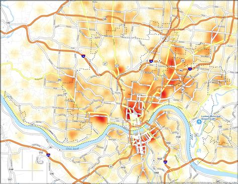 Cincinnati Crime Map - GIS Geography