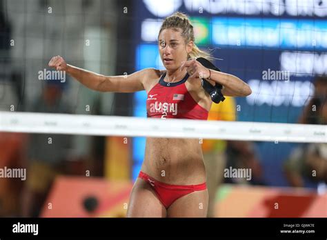 Rio volleyball olympic hi-res stock photography and images - Alamy