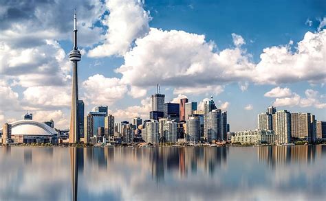 HD wallpaper: Space Needle surrounded with buildings, canada, toronto, city | Wallpaper Flare