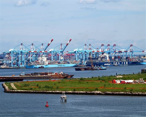 APM Container Terminal, Newark Bay, Port Elizabeth, New Jersey | Flickr ...