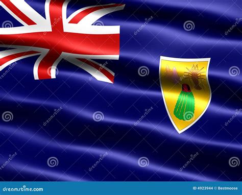 Flag of the Turks and Caicos Islands Stock Illustration - Illustration of islands, icon: 4923944