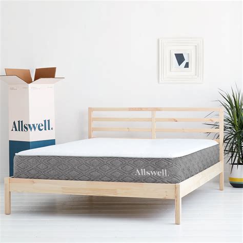 The Allswell Luxe 12" Bed in a Box Hybrid Mattress, Cal King - Walmart.com