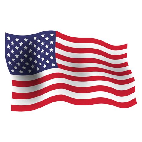 American Wavy Flag Clipart 8470078 PNG