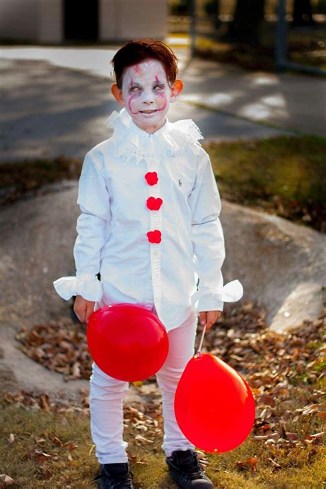 Pennywise Costume Easy Halloween Clown, Birthday Halloween Party, Fall Halloween Decor ...