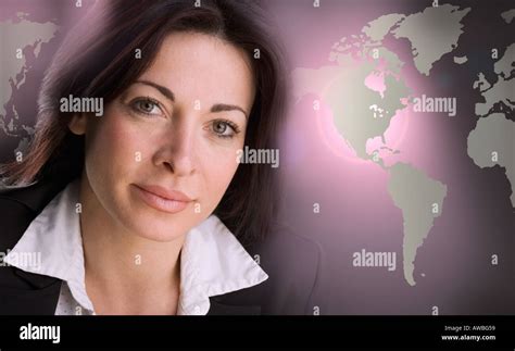 World map flat hi-res stock photography and images - Alamy