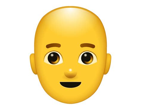 Bald Man Emoji 2 Worried Face Emoji Png - Clip Art Library