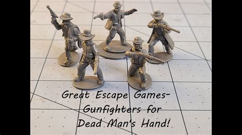 Great Escape Games- plastic gunfighters! - YouTube