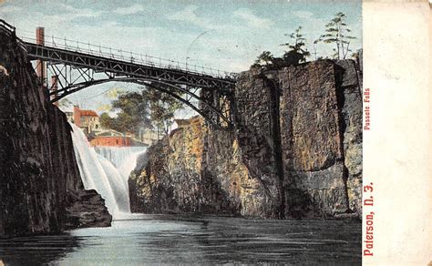 The Paterson Great Falls, circa early 1900s. Discover more history @ www.thehistorygirl.com ...