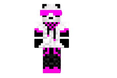 Techno Panda Skin - Minecraft 1.14.3