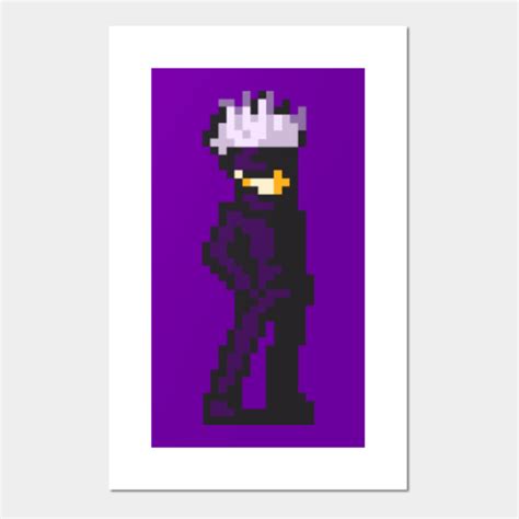 Pixel Art Gojo Satoru - Jujutsu Kaisen - Jujutsu Kaisen - Posters and ...