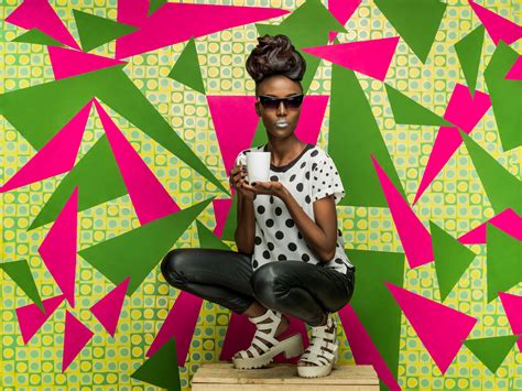 Color Cafe in store and ATL images for the first ever store in Zambia. Styling + Set design ...