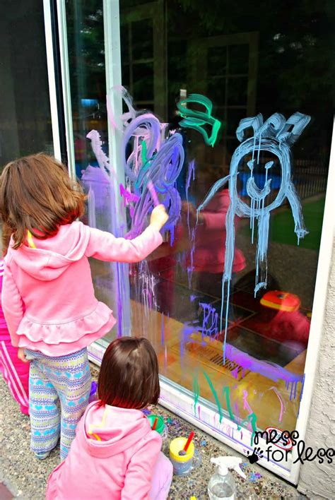 Kids Window Art - Mess for Less