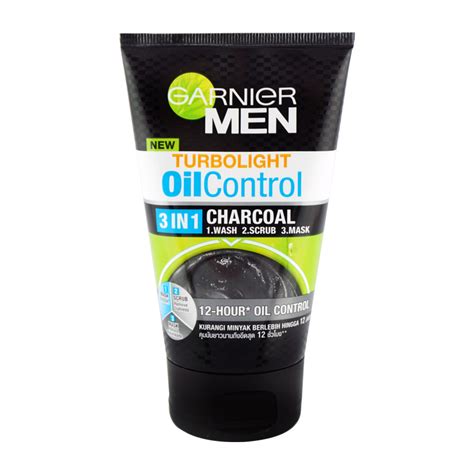 Garnier Men 3In1 Charcoal Foam 100Ml. | MMShop - สินค้าเพื่อสุขภาพ