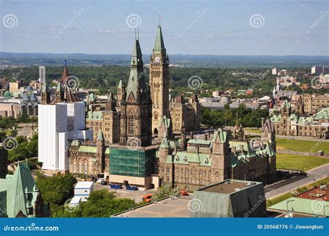 Parliament Buildings, Ottawa, Canada Stock Photo - Image of leaf ...