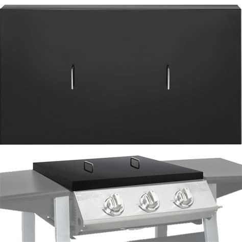 VEVOR Griddle Lid Griddle Cover Black Carbon Steel Griddle Guard for 36 ...