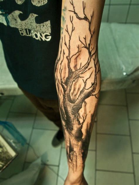 Old dry tree forearm tattoo - Forearm Tattoos | Oak tree tattoo designs, Oak tree tattoo, Tree ...