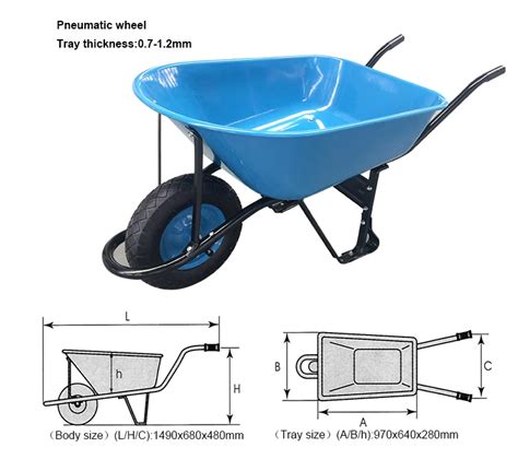 Heavy Duty Building Various Types Of Wheelbarrow - Buy Wheelbarrow ...