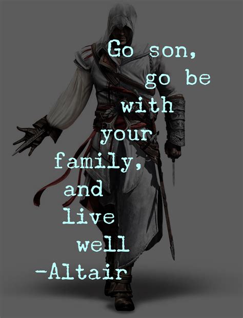 game character quote • altair // assassins creed Character Quotes, Game ...