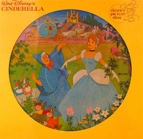 picture disc, Cinderella | Walt disney cinderella, Cinderella ...