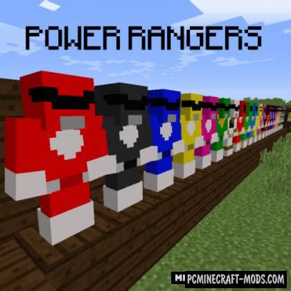 Power Rangers - Weapons, Armor Mod For MC 1.14.4 | PC Java Mods